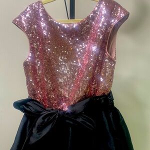 It’s party time with this punk sparkly dress
